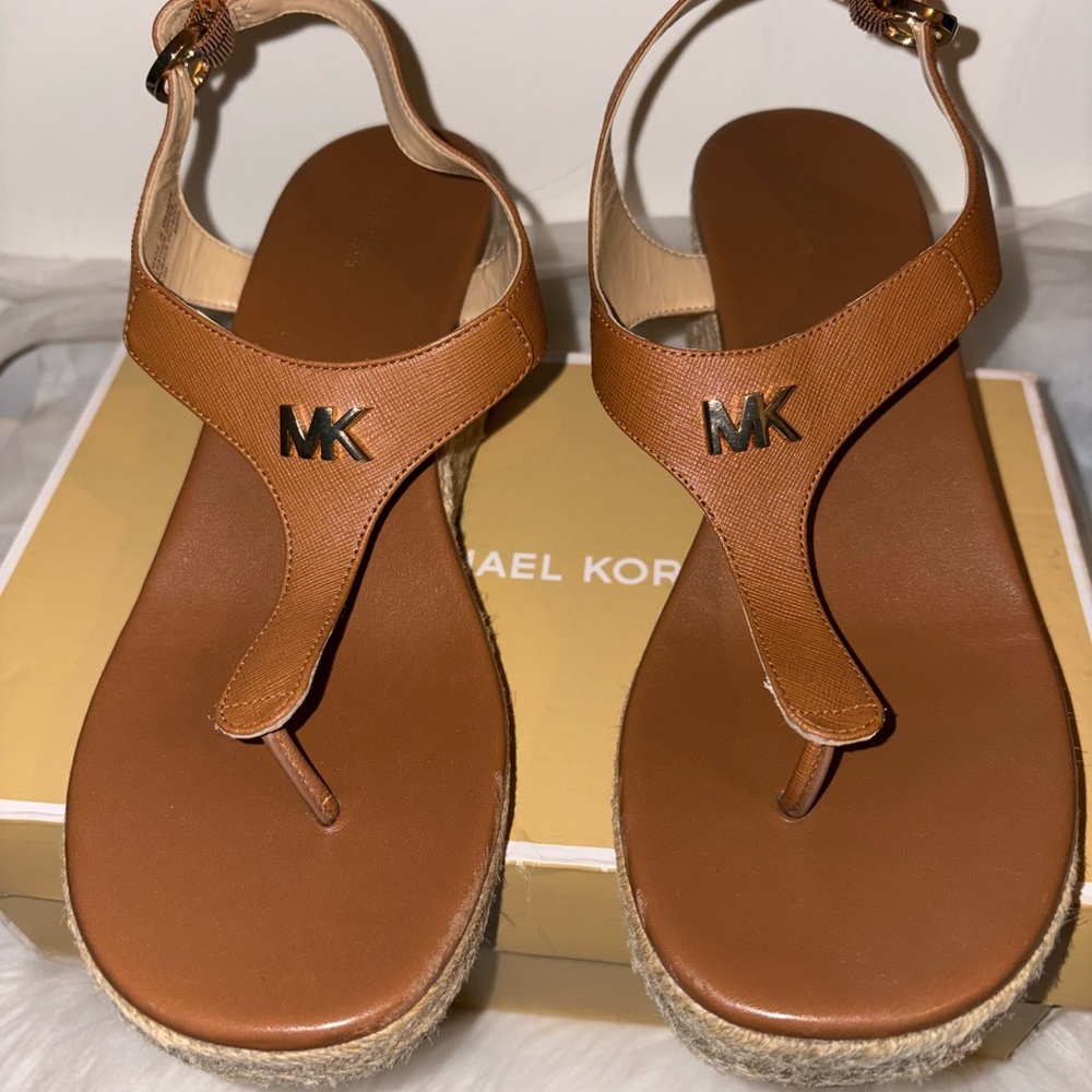 Michael Kors Brown Sandals